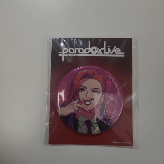 Paradox Live BIG缶バッジ 4th Anniversary アン・フォークナー tcb