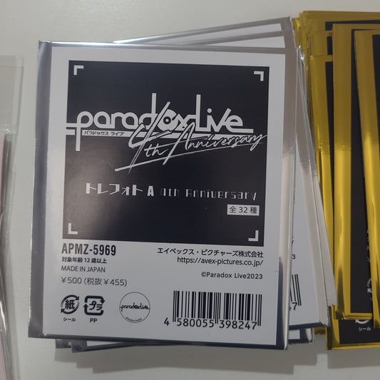Paradox Live トレフォト A 4th Anniversary paradoxlive tcs