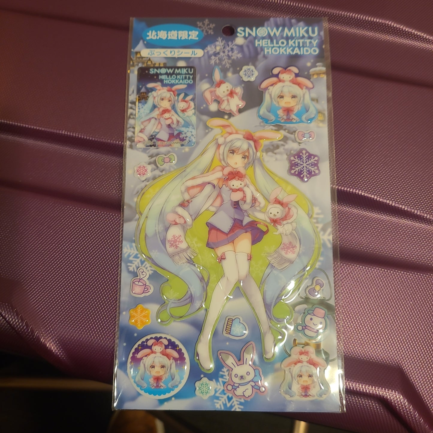 北海道初音capsule sticker