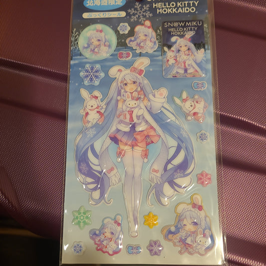 北海道初音capsule sticker