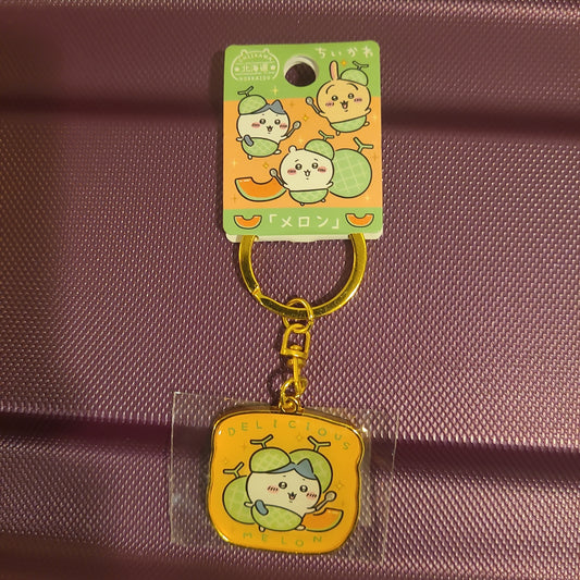 北海道限定 ちいかわ メロン ハチワレ keyholder