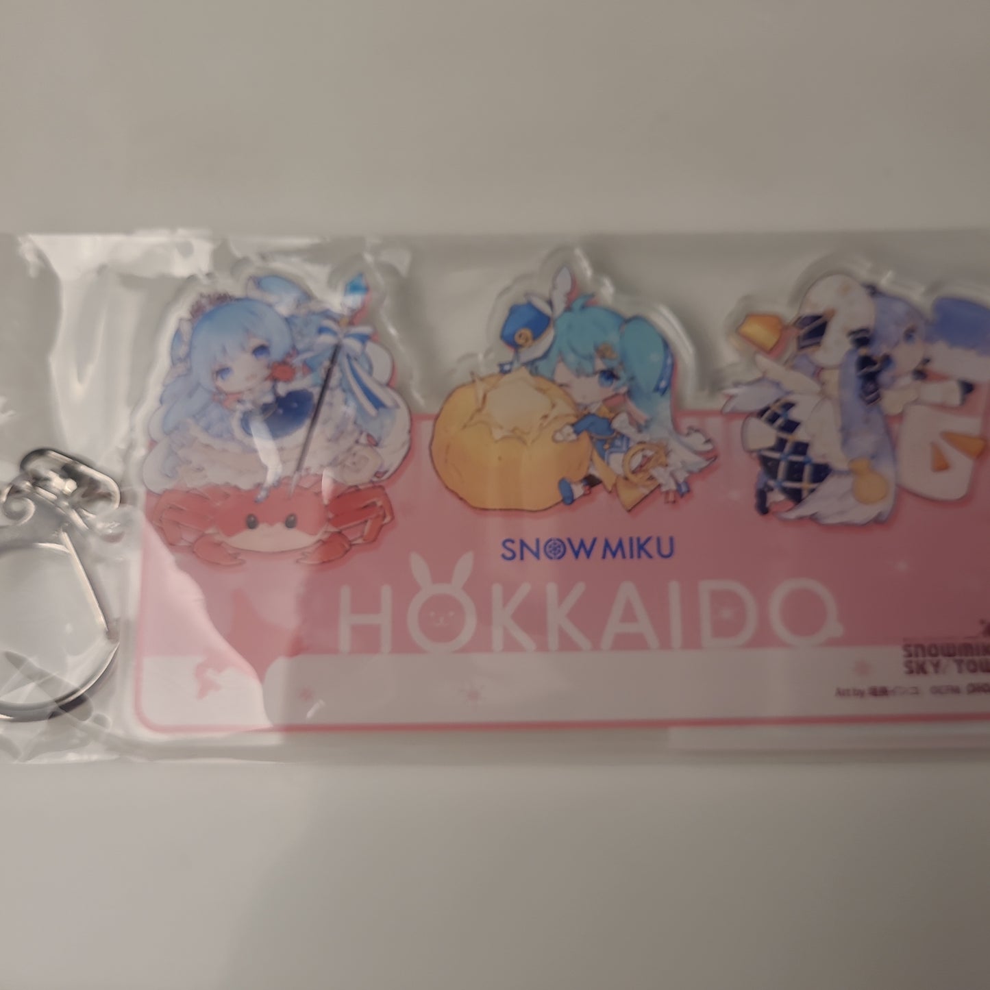 雪ミクAS 北海道キーホルダー 北海道初音as.