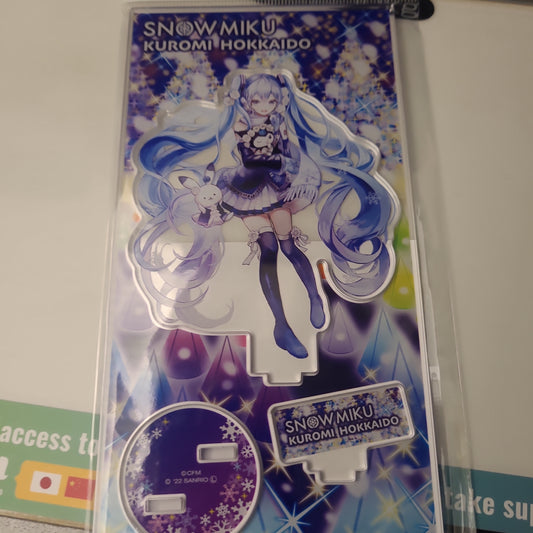 北海道限定「SNOW MIKU×KUROMI HOKKAIDO」アクリルスタンド