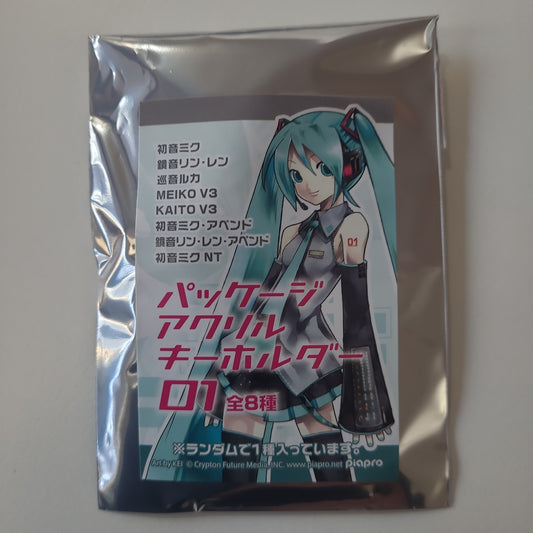 パッケージアクリルキーホルダー Vol.1 北海道初音tcb 01 snowmiku sky town