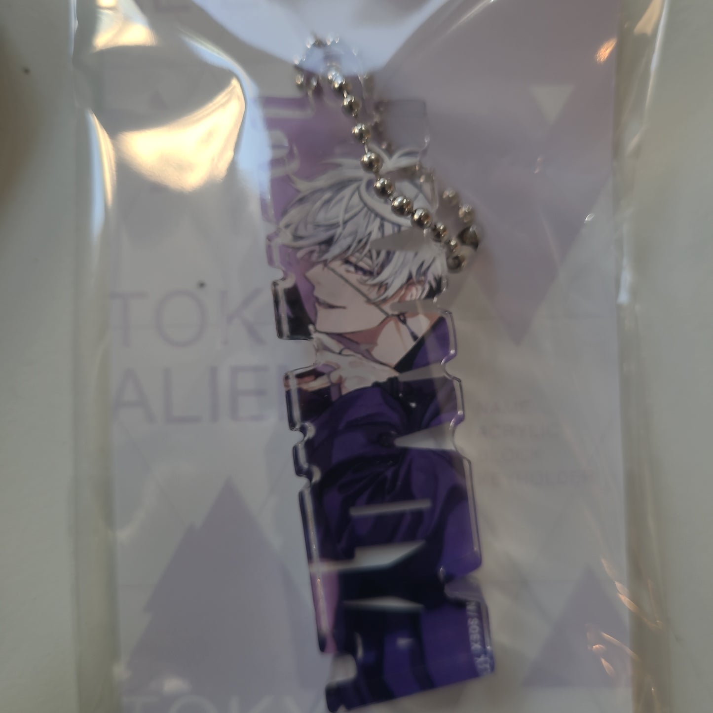 東京エイリアンズ ネームアクリルブロックキーホルダー(雨宮零士) keyholder  Keychain