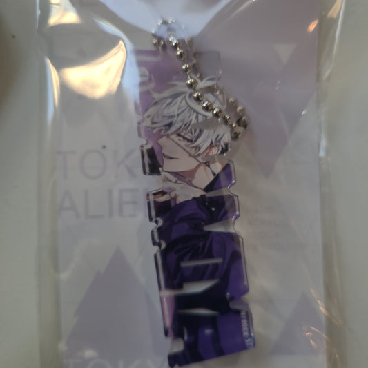 東京エイリアンズ ネームアクリルブロックキーホルダー(雨宮零士) keyholder  Keychain