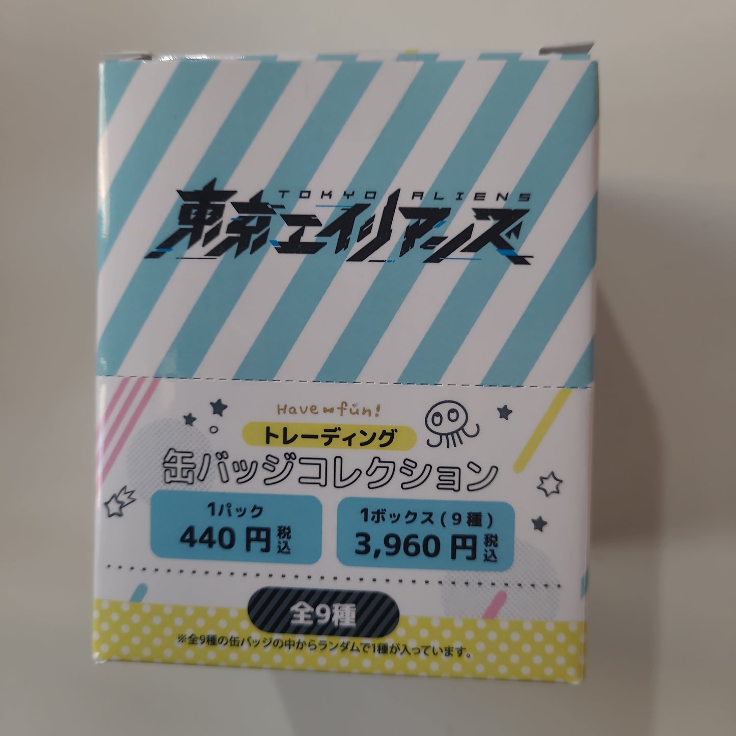 東京エイリアンズ トレーディング缶バッジコレクション Have fun!tcb