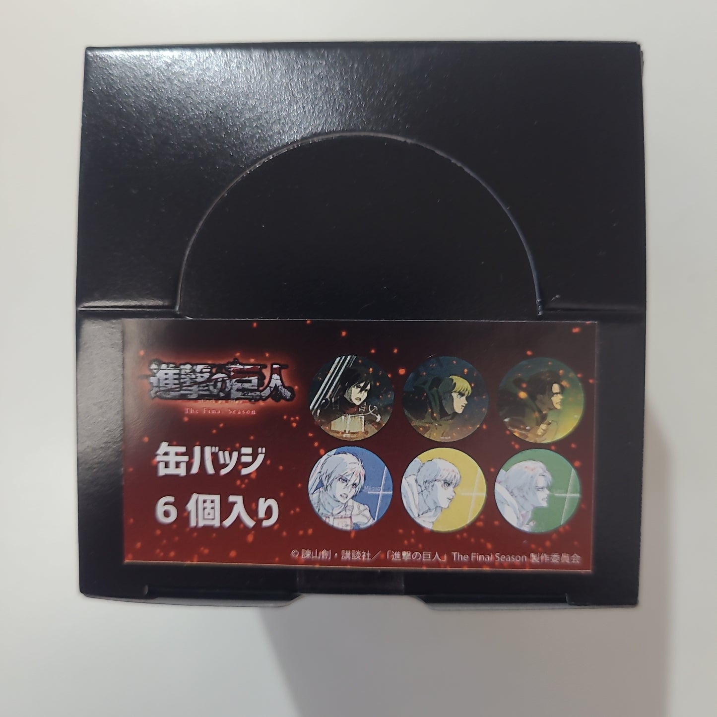 進撃の巨人 The Final Season 缶バッジコレクション2  tcb can badge