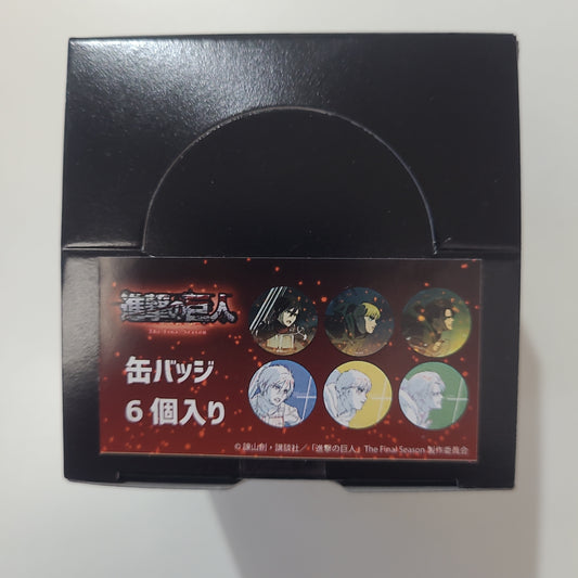 進撃の巨人 The Final Season 缶バッジコレクション2  tcb can badge