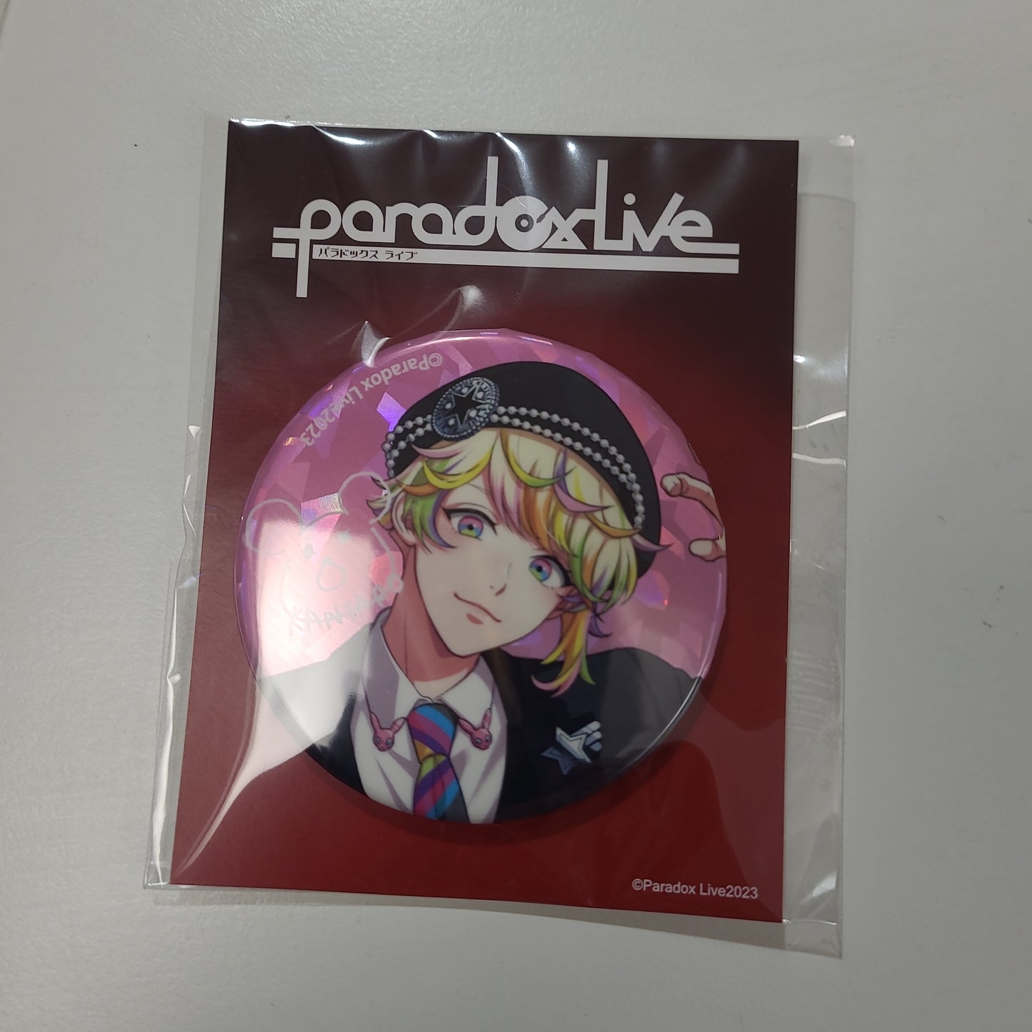 Paradox Live BIG缶バッジ 4th Anniversary tcb