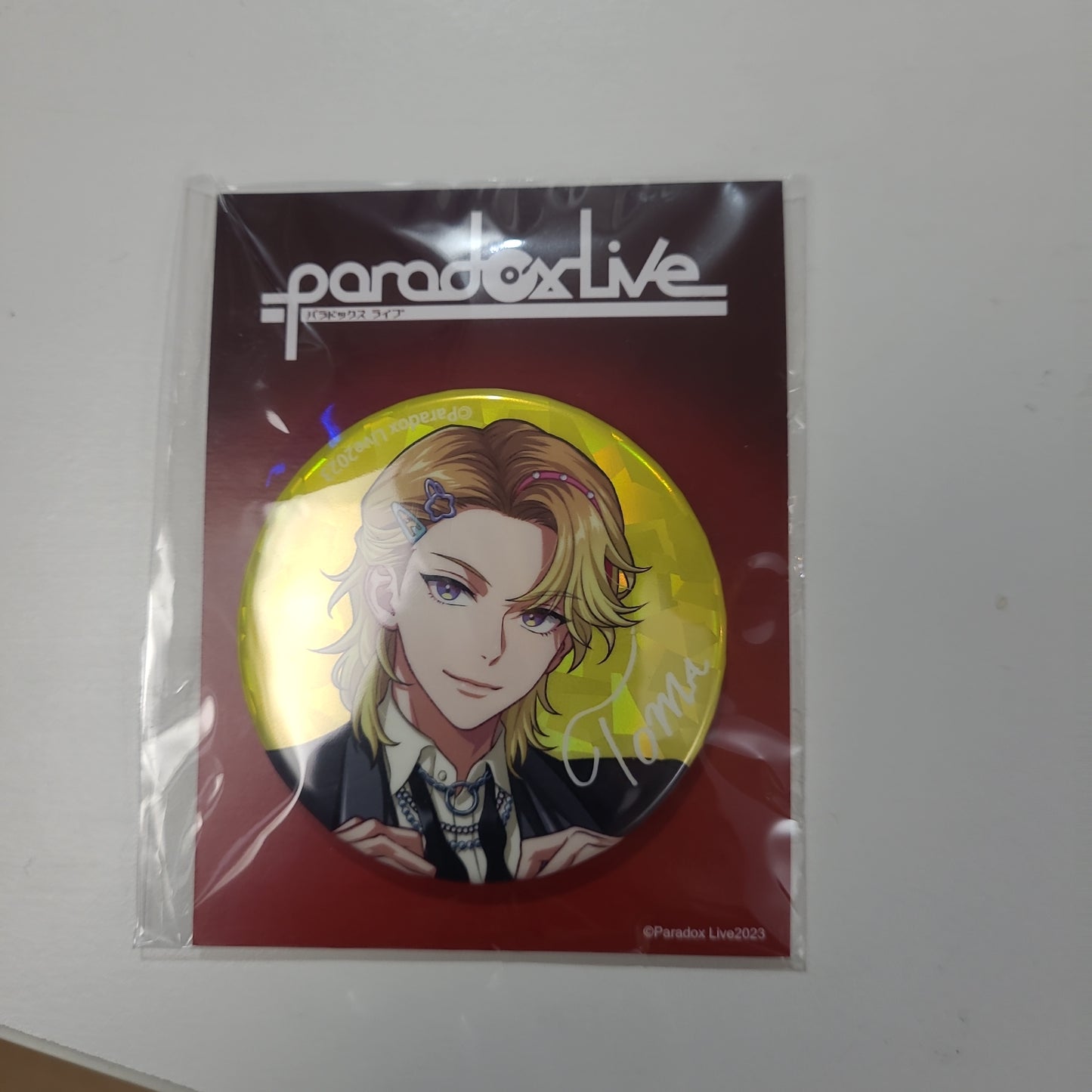 Paradox Live BIG缶バッジ 4th Anniversary tcb