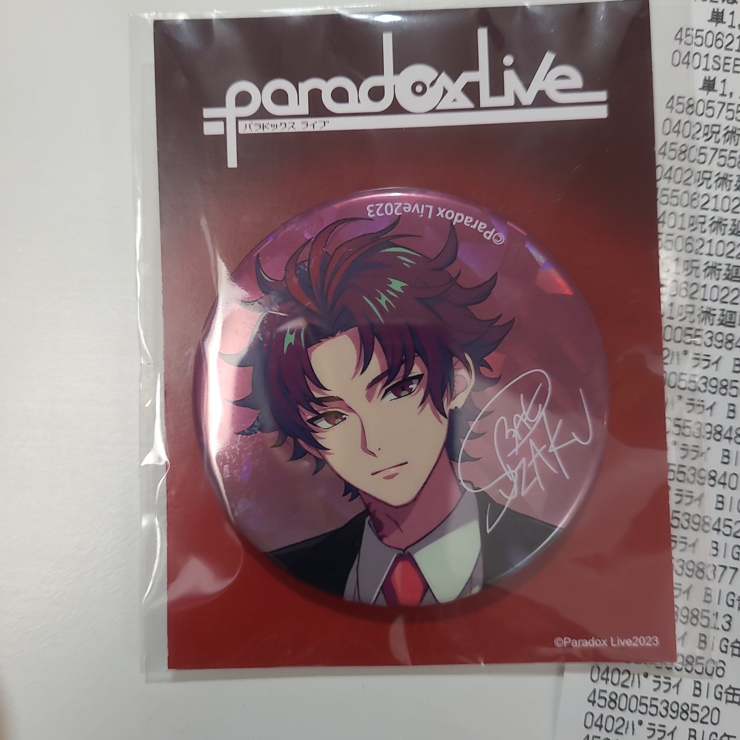 Paradox Live BIG缶バッジ 4th Anniversary tcb