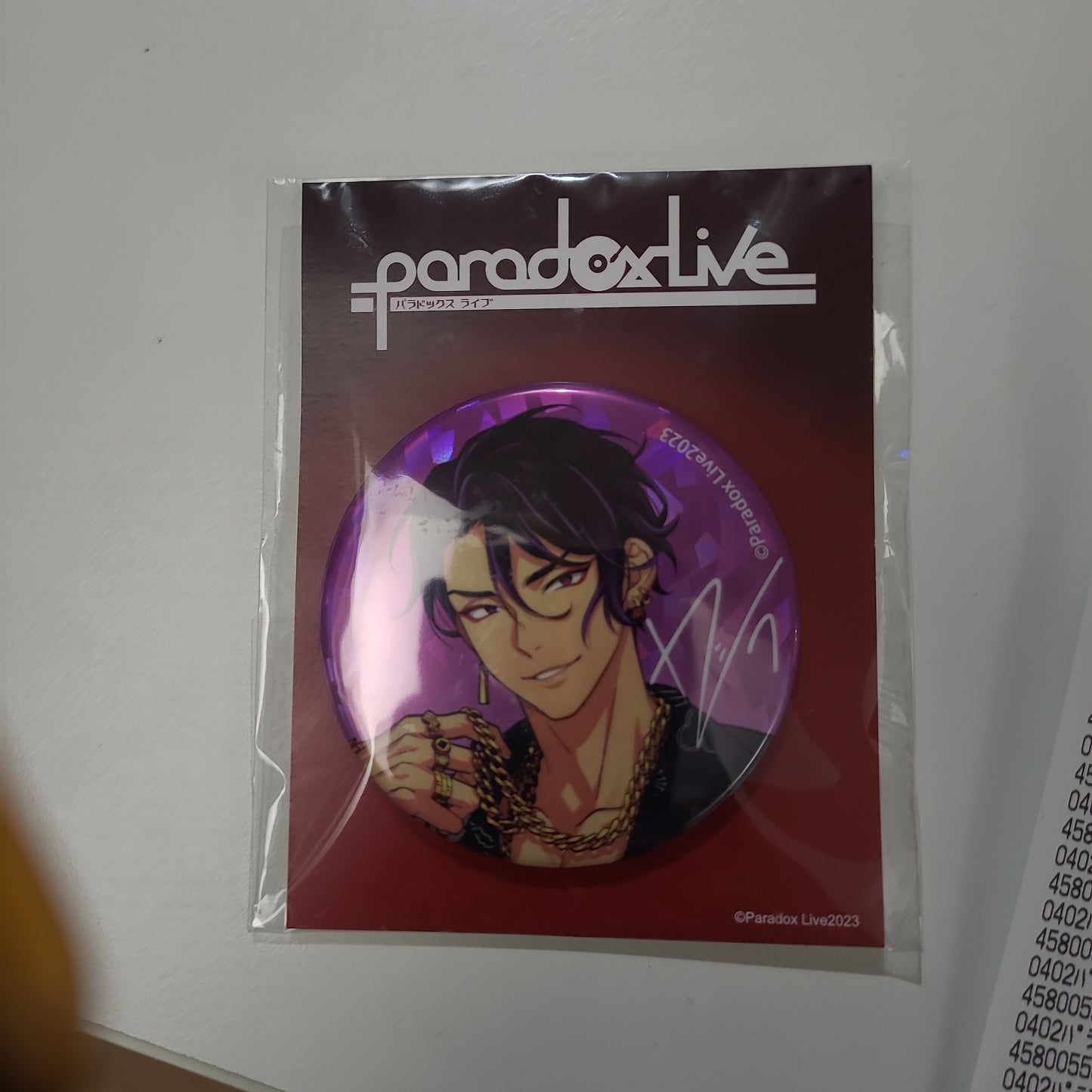 Paradox Live BIG缶バッジ 4th Anniversary tcb