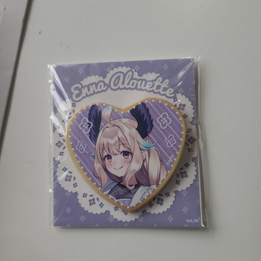 nijisanji EN "Ethyria Cooking bon appétit!" Heart Badge Enna Alouette
