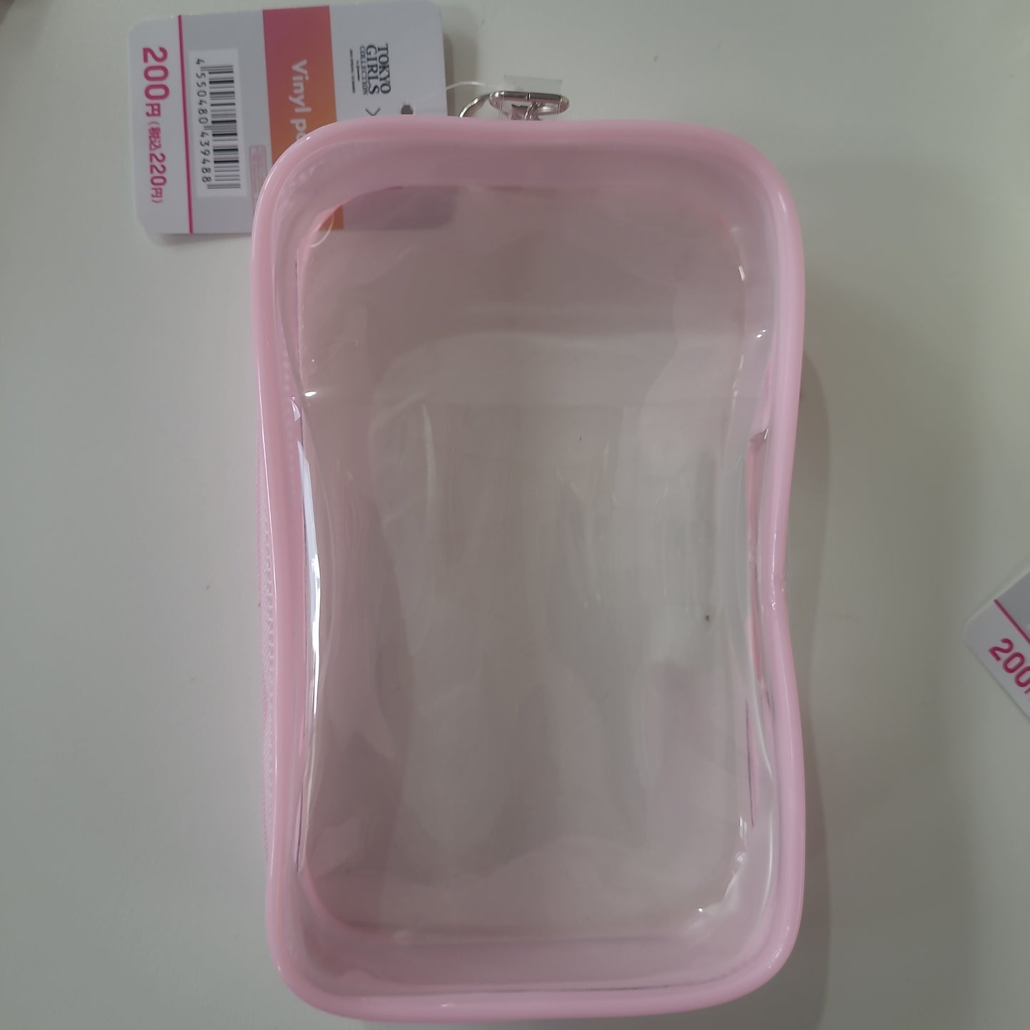 痛包bags ビニールポーチ ピンク オレンジ pink orange