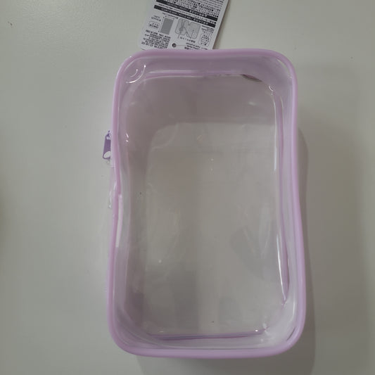 痛包bags ビニールポーチ 水色 パープル blue purple