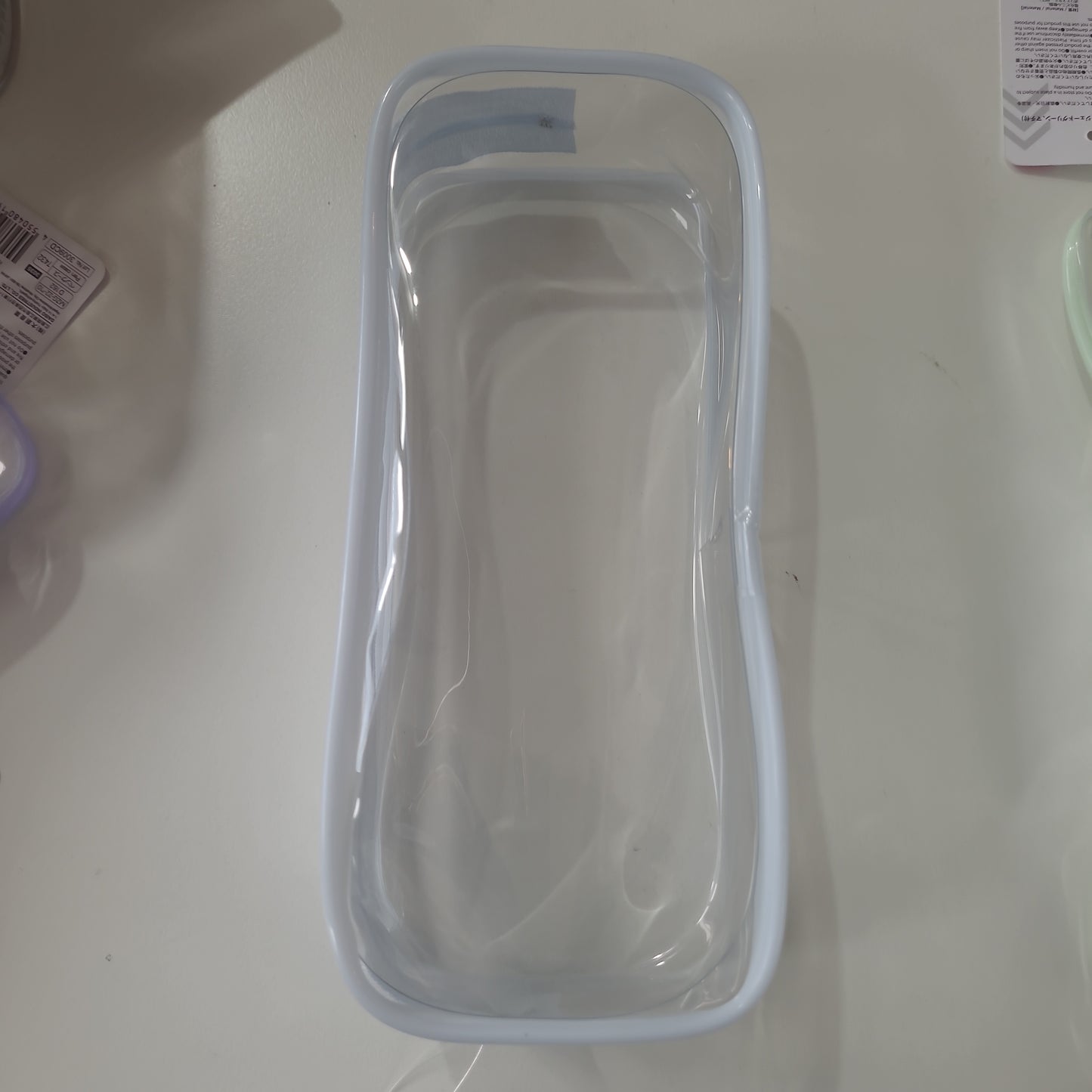 痛包bags ビニールペンケース ice gray