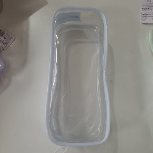 痛包bags ビニールペンケース ice gray