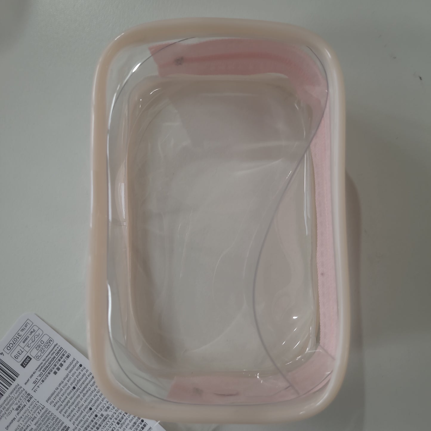 痛包bagsミニビニールケース ブルーミングピンク pink