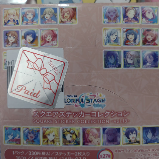 colorful stage sticker vol13