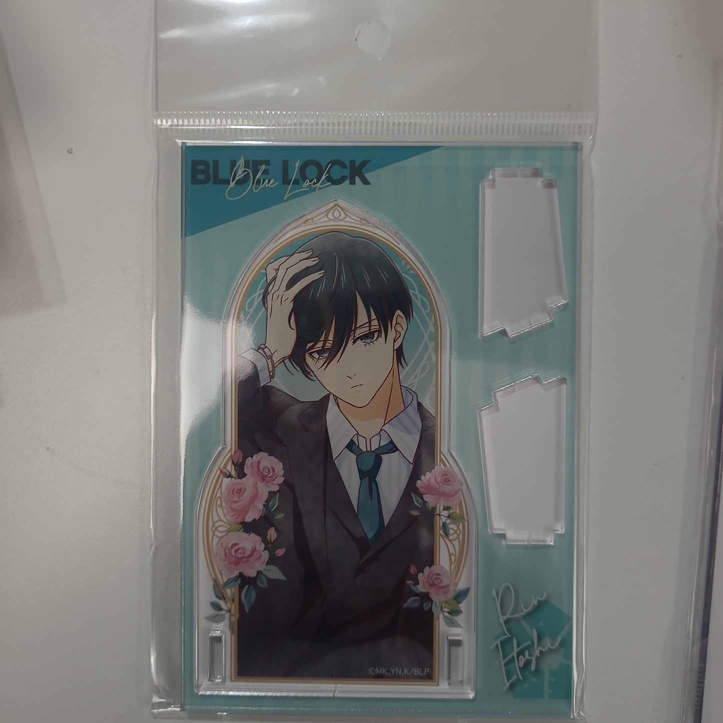ブルーロック 斜めに飾れるアクリルスタンド 糸師 凛 blue lock as.