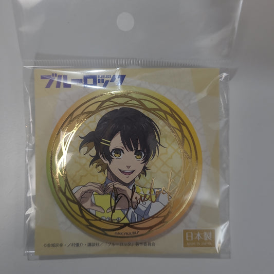 ブルーロック 箔押し和紙缶バッジ Vol.2 蜂楽廻 blue lock tcb