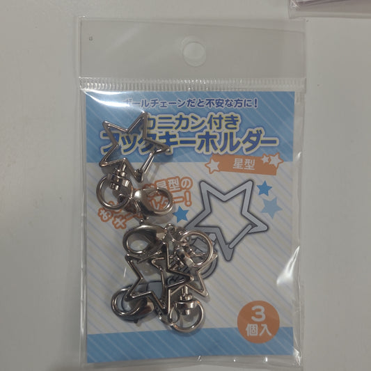 ノンキャラオリジナル カニカン付きフックキーホルダー kc.