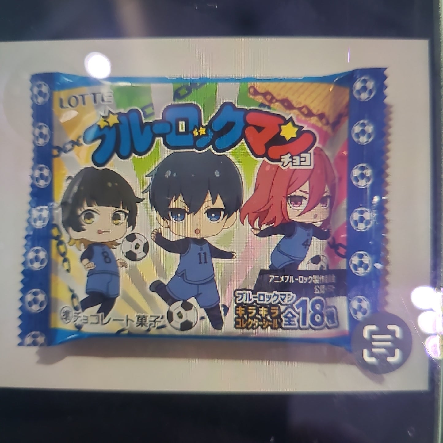 bluelock wafer candy toys