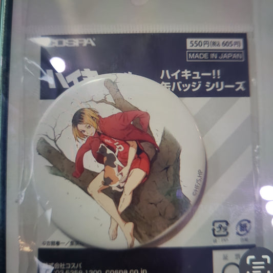 ハイキュー！！ 孤爪研磨 65mm缶バッジ Ver.2.0
