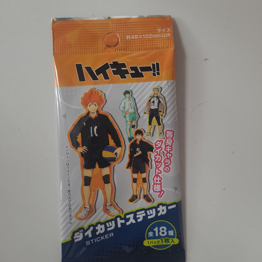 ハイキュー!! ダイカットステッカー