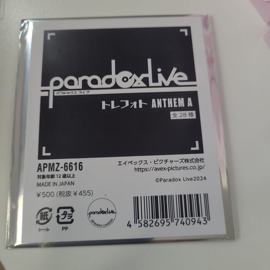 Paradox Live トレフォト ANTHEM A tcs