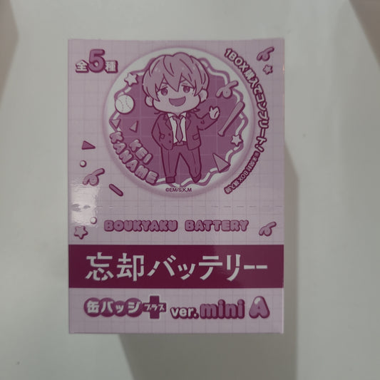 忘却バッテリー 缶バッジプラス ver.mini A tcb