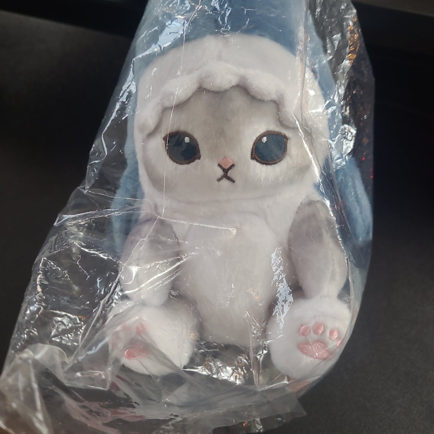 mofusand ぽてたまぬいぐるみ(サメにゃん・グレー)