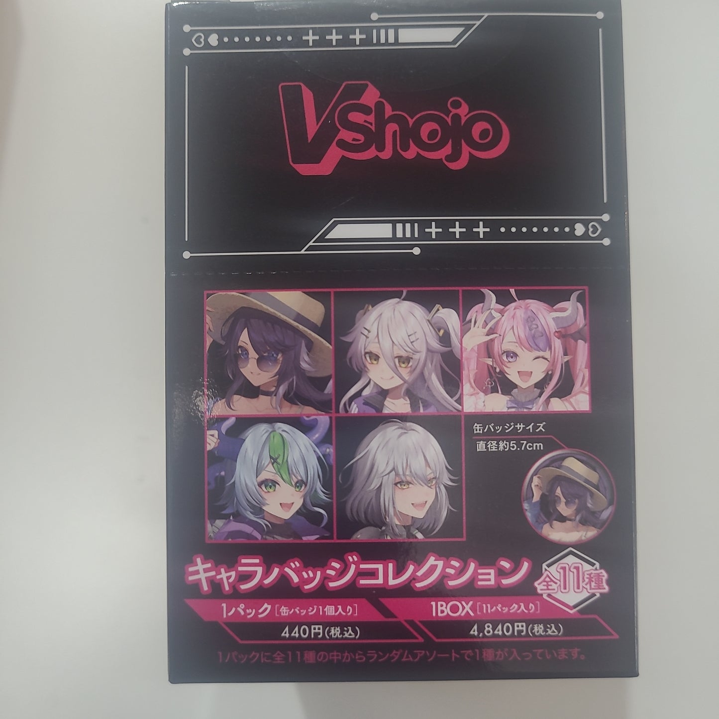 VShojo キャラバッジコレクション