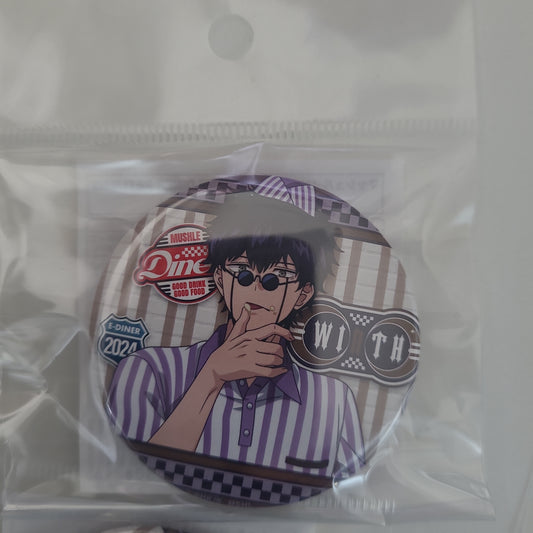 『マッシュル-MASHLE-』PUMP UP DINER 缶バッジ ワース•マドル