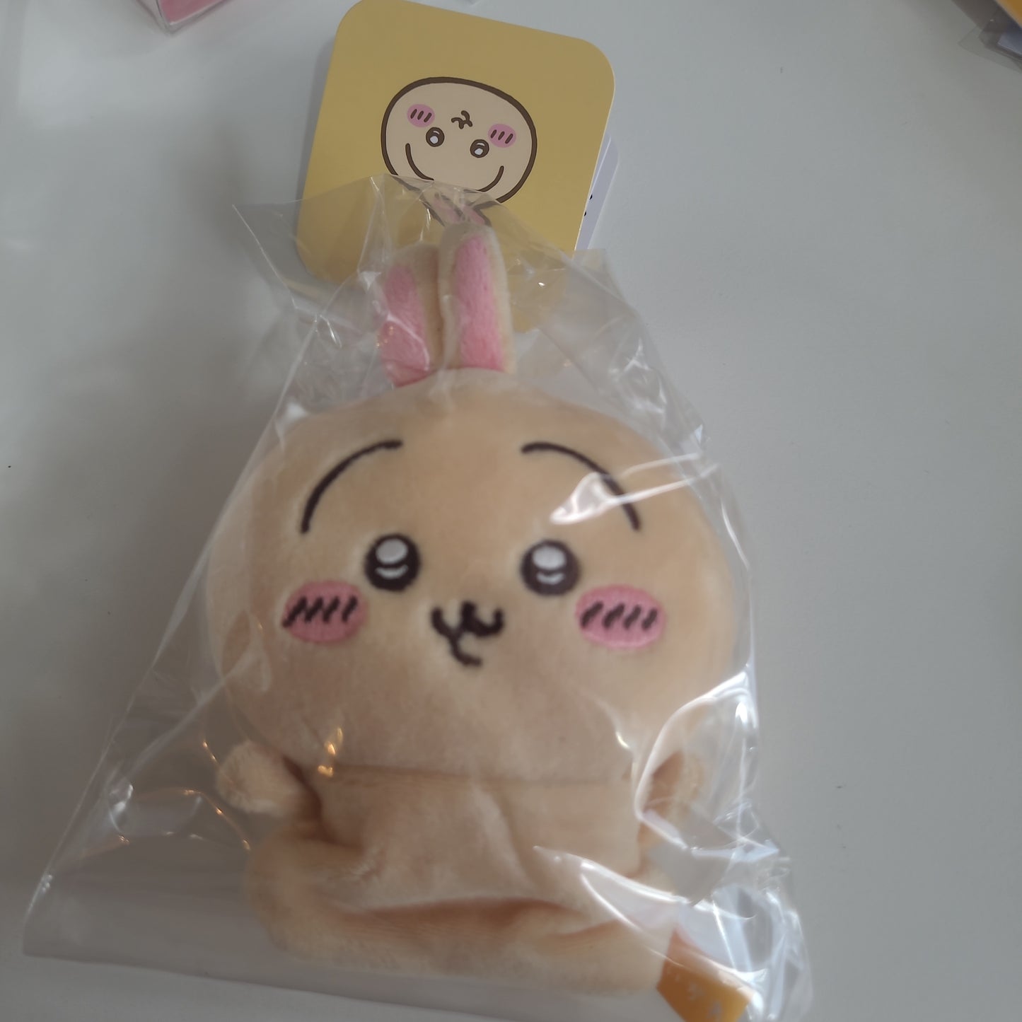 ぬいぐるみキーカバー　うさぎ　pop up