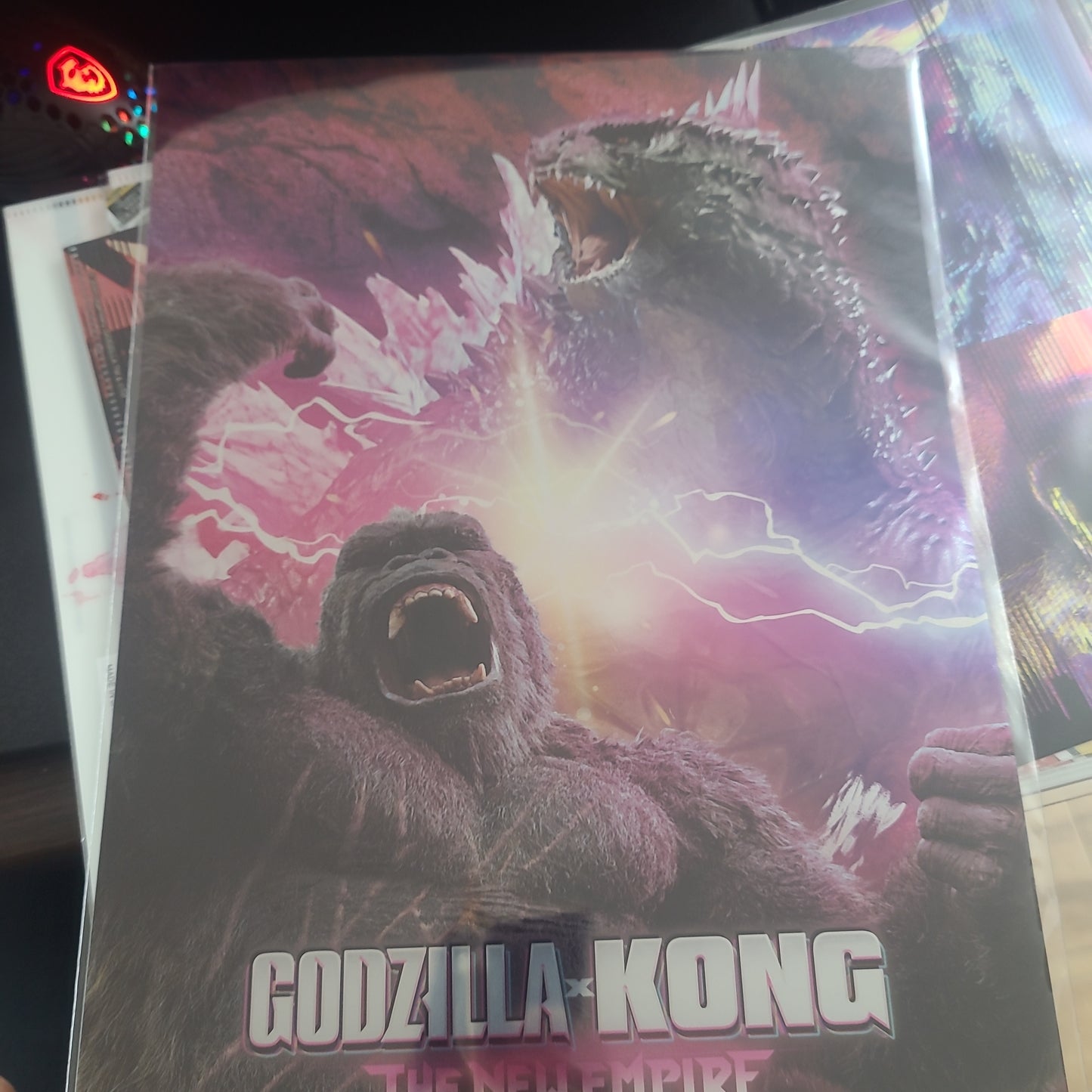 TOHO GODZILLA×KONG３Dクリアファイル映画