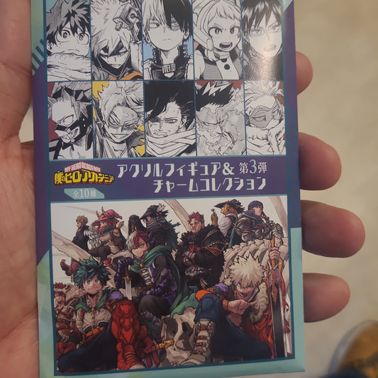 僕のヒーローアカデミアアクリルフィギュア＆第3弾チャームコレクション