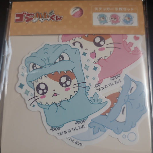 ゴジハムくんステッカーセットＨＡ