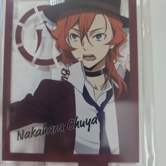 文豪ストレイドッグス　アクリルスタンド／学園文豪ストレイドッグス（四月莫迦） 八周年 中原中也 C