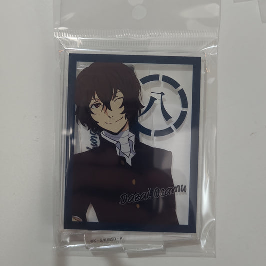 文豪ストレイドッグス　アクリルスタンド／学園文豪ストレイドッグス（四月莫迦） 八周年 太宰治 A