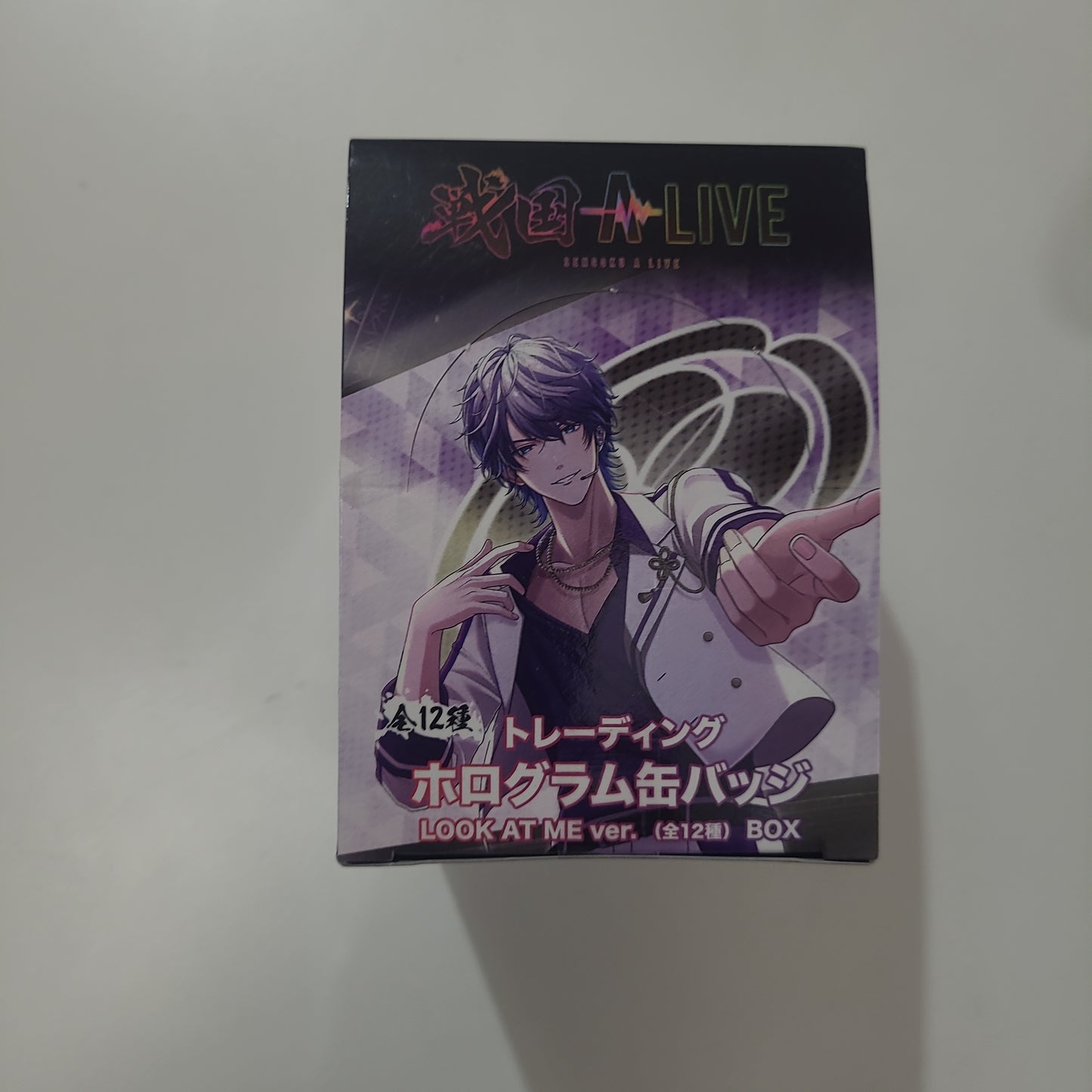 戦国 A LIVE トレーディングホログラム缶バッジ LOOK AT ME ver.(全12種) tcb