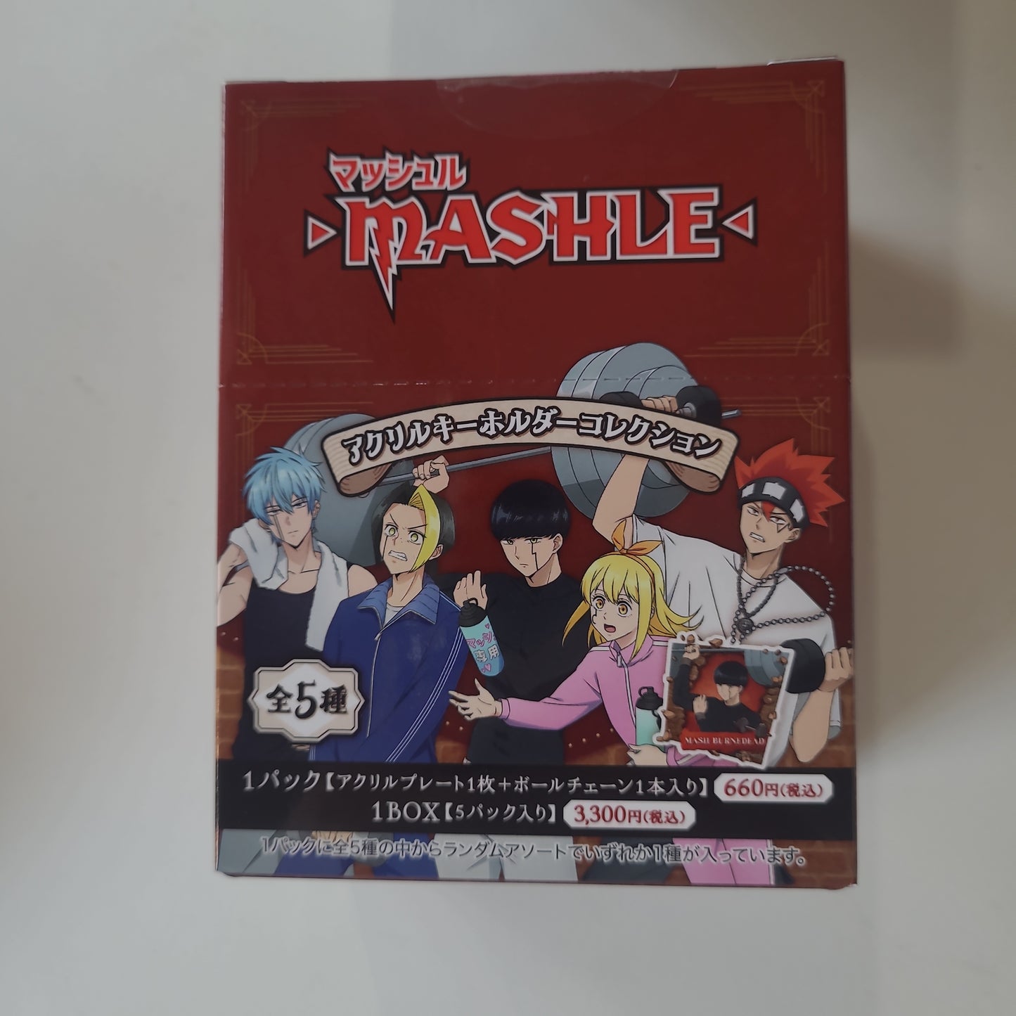 マッシュル-MASHLE-　アクリルキーホルダーコレクション tcs