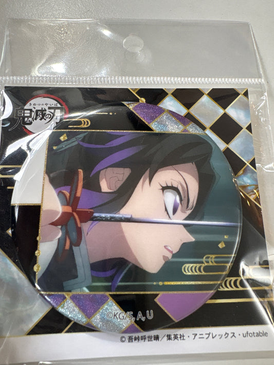 鬼滅の刃 螺鈿風シリーズ 缶バッジ Vol.5 胡蝶しのぶ (IKE)