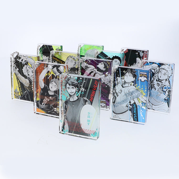 『ハイキュー!!』及川の「全員倒す」ドミノ風アクリルキーホルダーコレクション　（全11種＋シークレット1種）