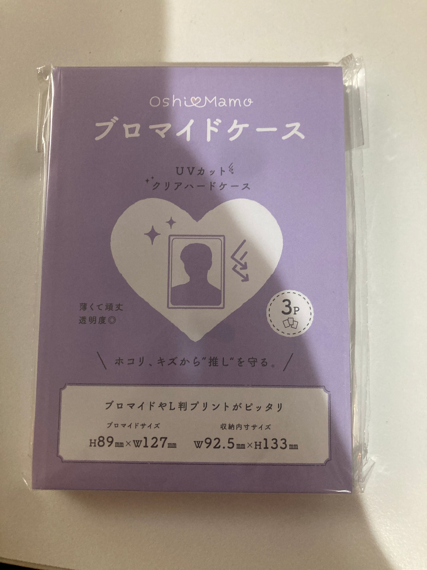 ノンキャラ おしまも ブロマイドケース(3枚入り）oshi