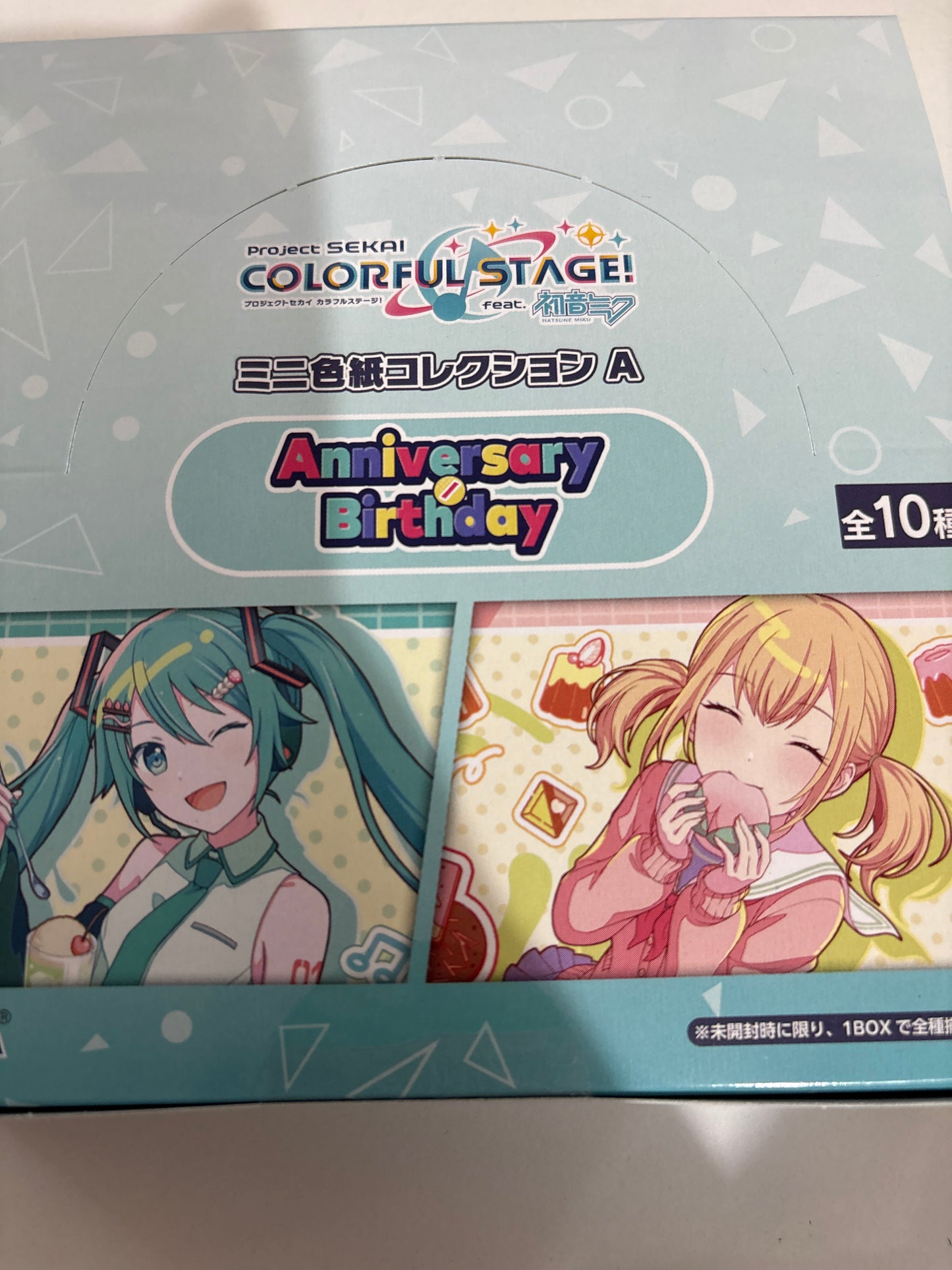 プロジェクトセカイ カラフルステージ！ feat. 初音ミク Anniversary/Birthdayイラスト2023-2024 ミニ色紙コレクション A バーチャル・シンガー＆Vivid BAD SQUAD（全10種） (池袋)