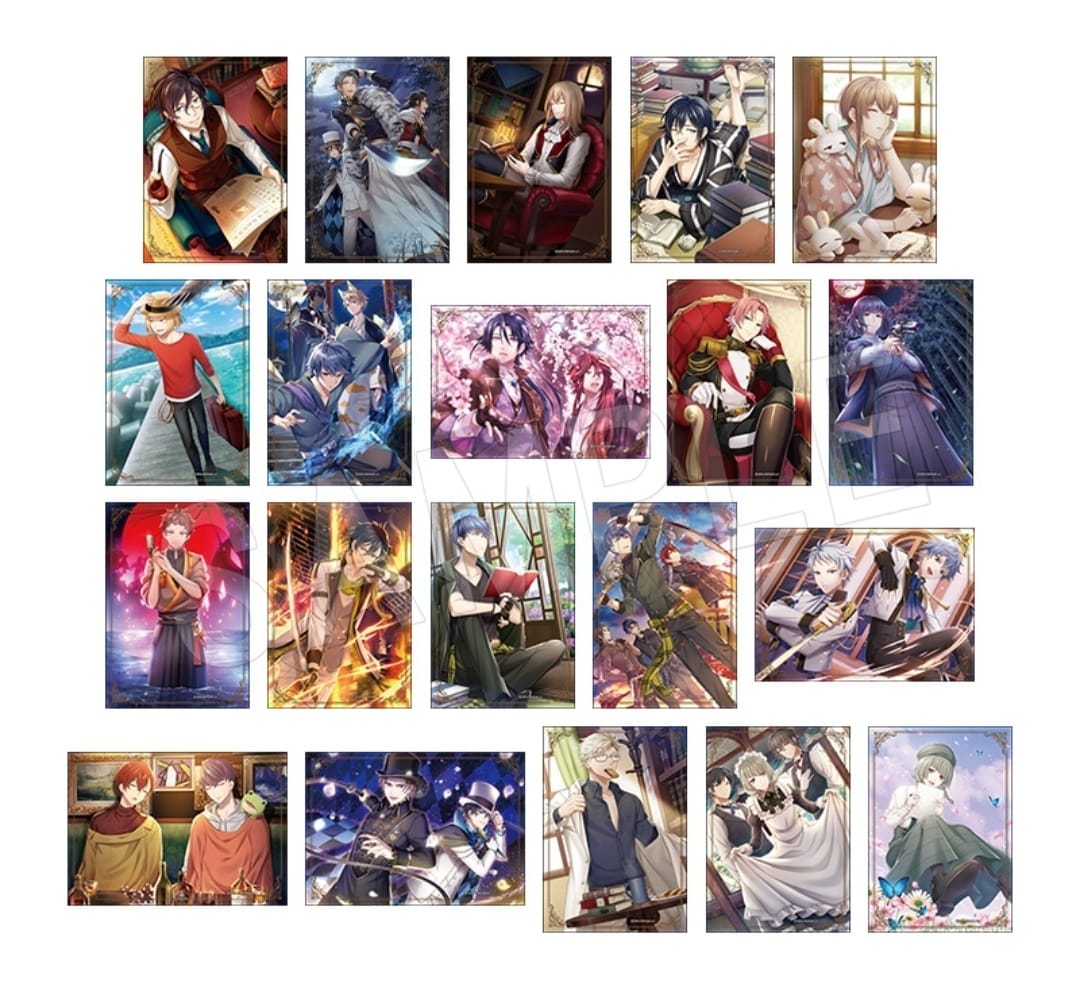 Bungo to Alchemist Trading Gilding Plastic Bromide | 文豪與鍊金術師卡  (anime Japan 2023)