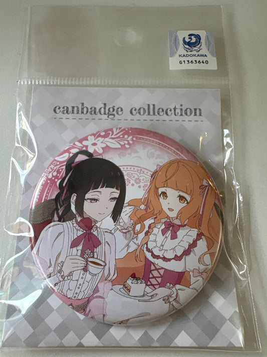 『 春夏秋冬代行者』春の舞 缶バッジ お茶会 ver. 雛菊&さくら (IKE)