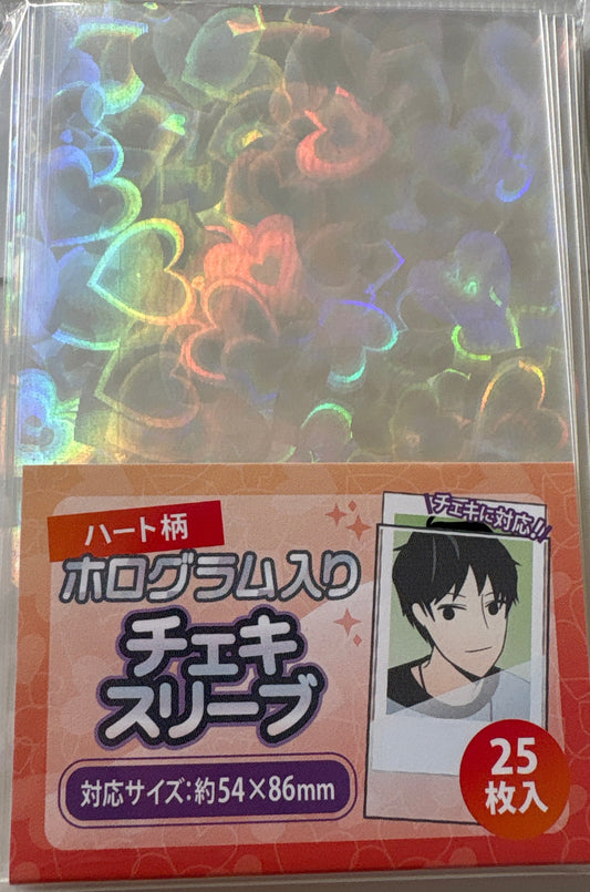 チェキ ホログラムスリーブ ハート